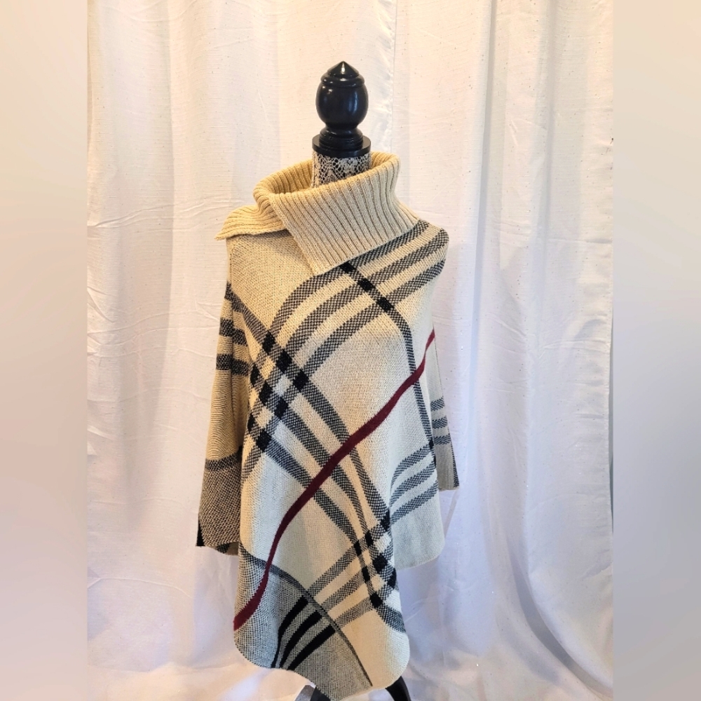 One Size S-XL Pullover knitted Ponch Style